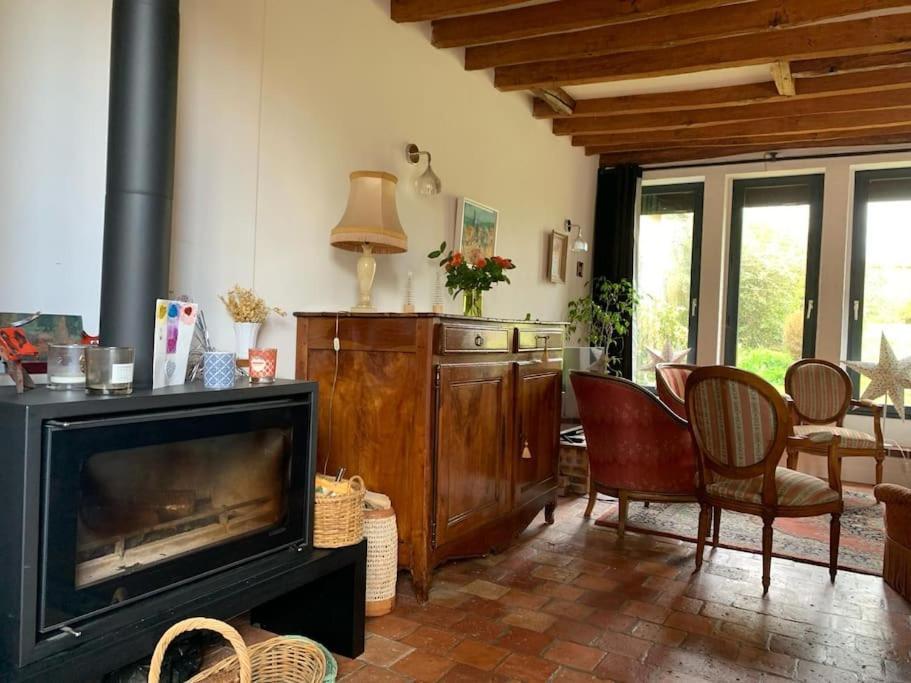 Charme Authentique Et Confort Moderne Villemeux-Sur-Eure Екстериор снимка